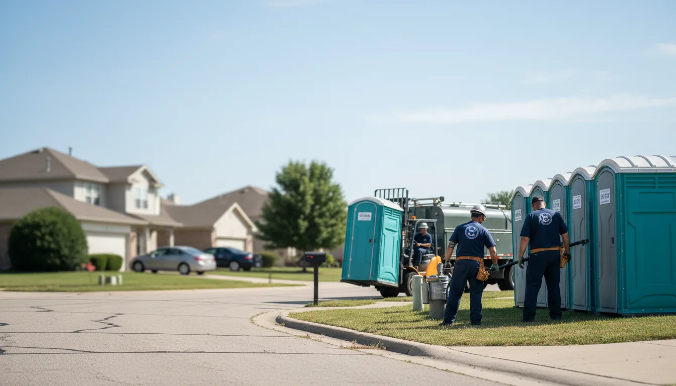 Porta Potty Rental in Stockbridge, MI near me